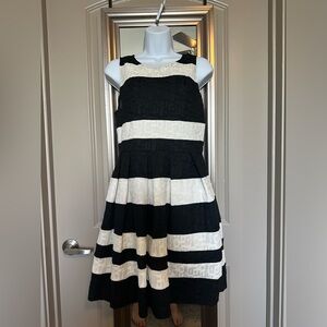 Black and white dress